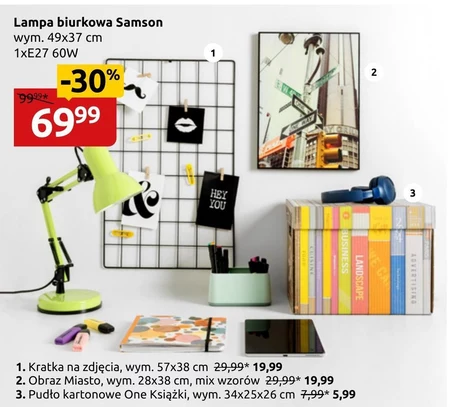 Lampa biurkowa Samson