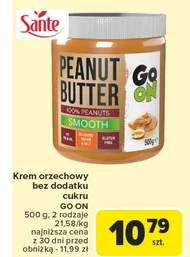 Krem orzechowy Sante Go On