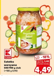 Sałatka warzywna Kaufland