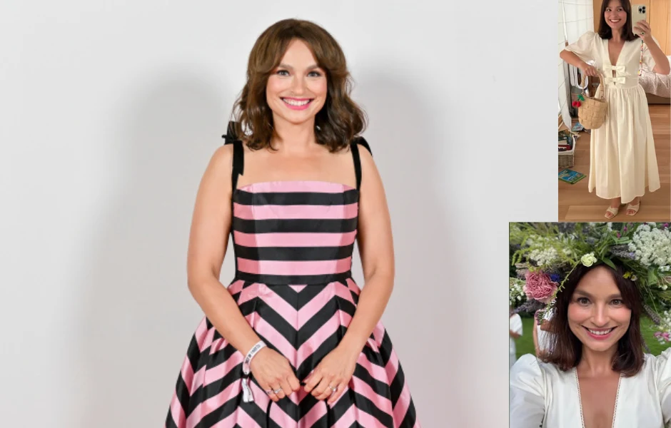 Anna Starmach w weselnej stylizacji Anna Starmach w weselnej stylizacji