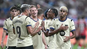 Koncertowy mecz Barcelony. Lewandowski dołożył cegiełkę. Grad goli