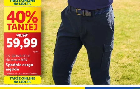 Spodnie męskie Esmara