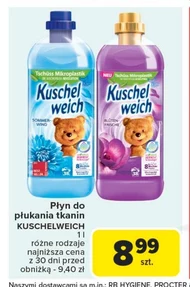 Płyn do płukania tkanin Kuschelweich