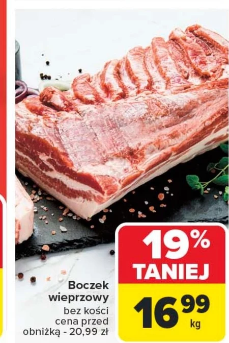 Boczek bez kości