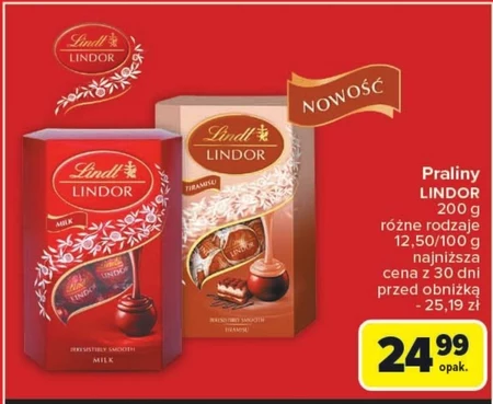 Praliny Lindor