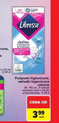 Wkładki higieniczne Libresse