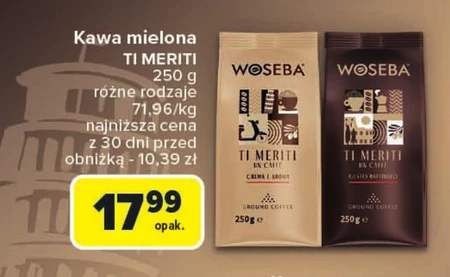 Мелена кава Woseba