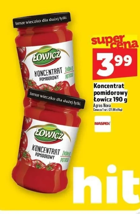 Koncentrat pomidorowy Łowicz