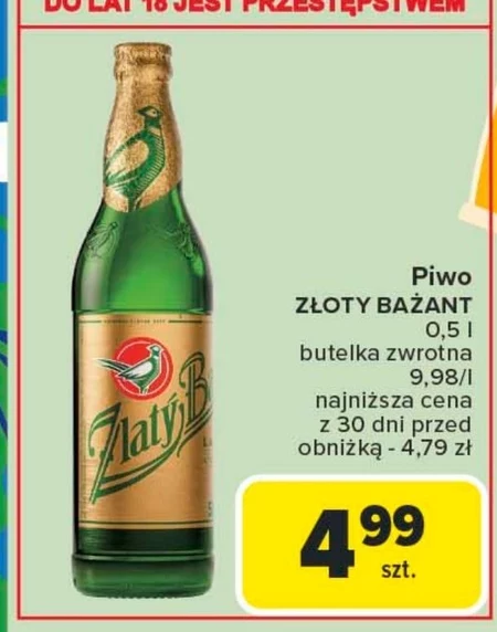 Пиво Złoty bażant