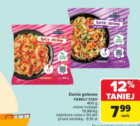 Danie mrożone Family Fish