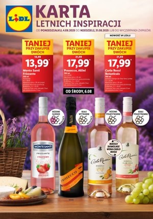 Gazetka promocyjna Lidl, ważna od 04.08.2025 do 31.08.2025.