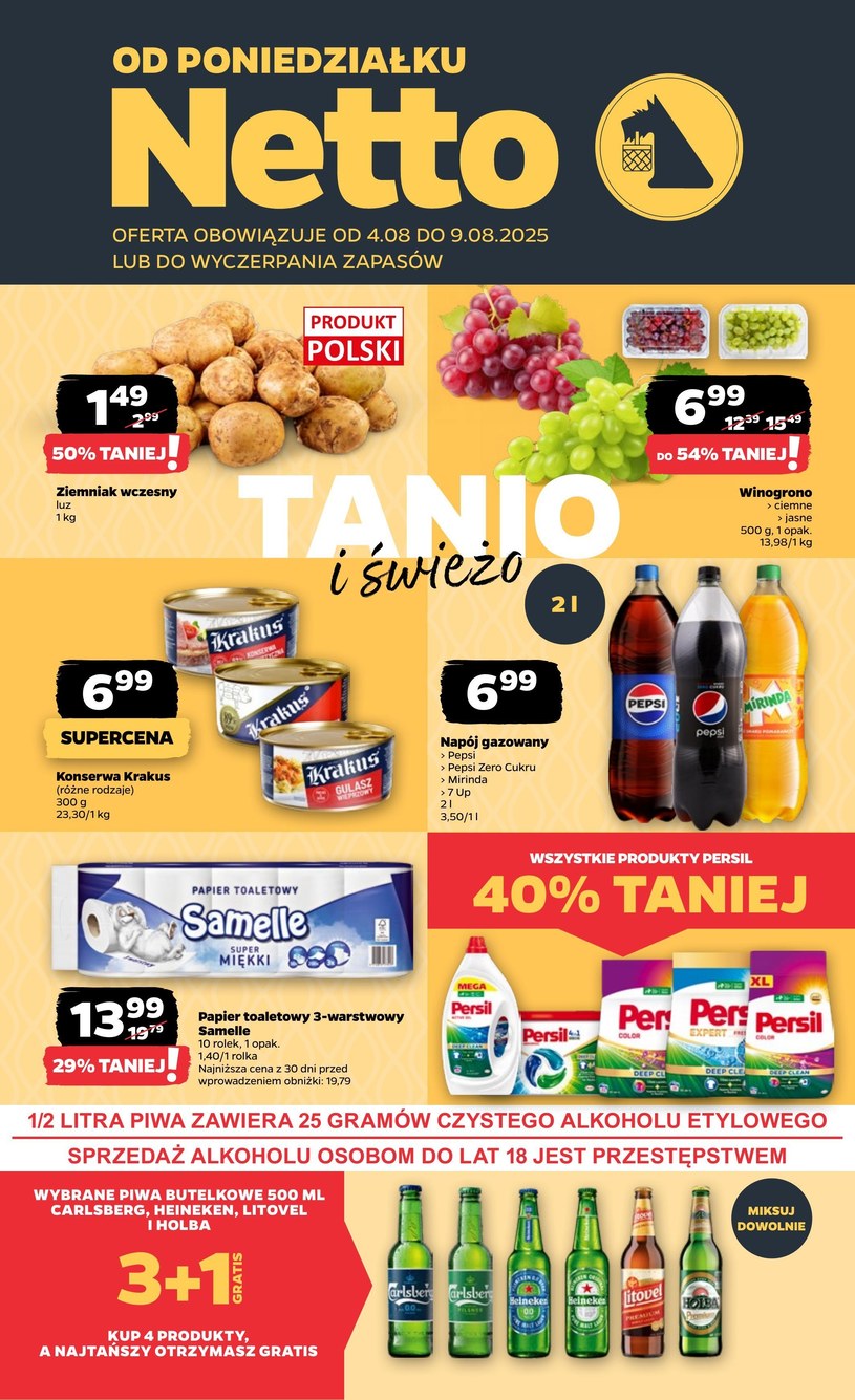 Gazetka promocyjna Netto - ważna od 04. 08. 2025 do 09. 08. 2025