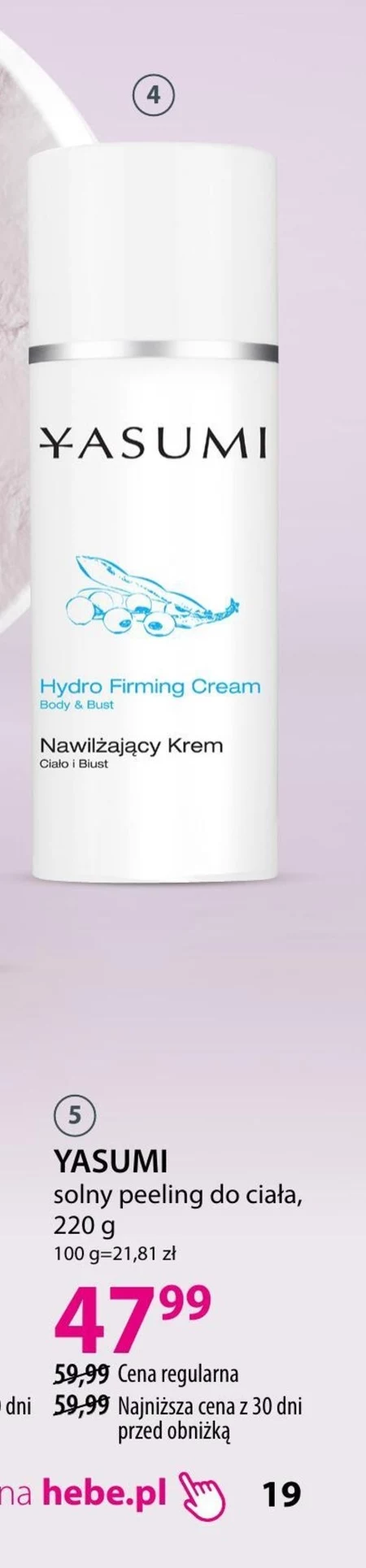 Peeling do ciała Yasumi