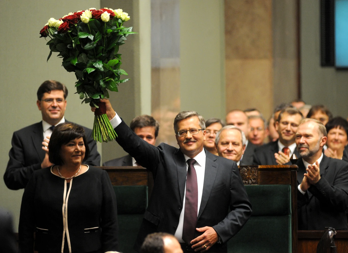 Zaprzysiężenie Bronisława Komorowskiego Zaprzysiężenie Bronisława Komorowskiego