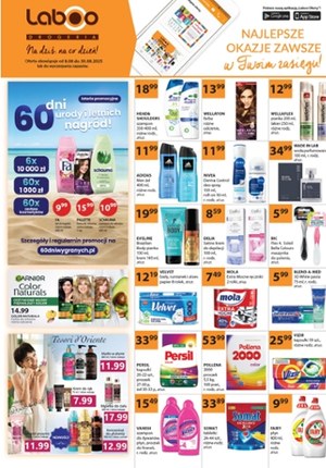 Gazetka promocyjna Drogerie Laboo, ważna od 08.08.2025 do 30.08.2025.