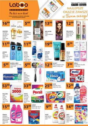 Gazetka promocyjna Drogerie Laboo, ważna od 08.08.2025 do 30.08.2025.
