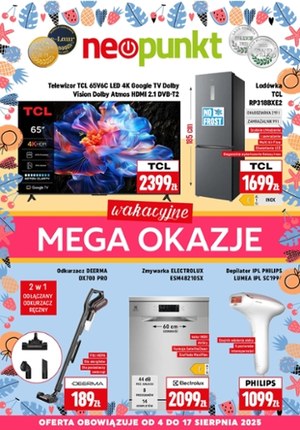 Gazetka promocyjna NEOPUNKT, ważna od 04.08.2025 do 17.08.2025.