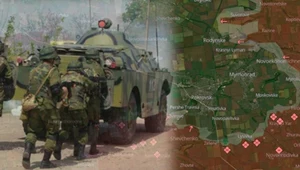 "Jak inwazja karaluchów". Dowódca o szturmie Rosjan na kluczowe miasto