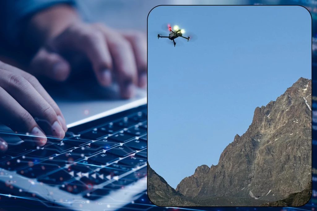 Połączenie działań operatorów dronów, ratowników oraz AI umożliwiło namierzenie szczątków mężczyzny zaginionego podczas wspinaczki na Monte Viso. Zdj. ilustracyjne. Połączenie działań operatorów dronów, ratowników oraz AI umożliwiło namierzenie szczątków mężczyzny zaginionego podczas wspinaczki na Monte Viso. Zdj. ilustracyjne.