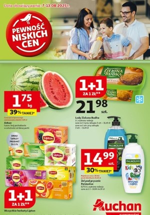 Gazetka promocyjna Auchan Supermarket, ważna od 07.08.2025 do 13.08.2025.