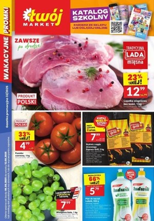 Gazetka promocyjna Twój Market, ważna od 06.08.2025 do 12.08.2025.