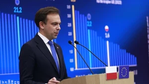 Minister finansów i gospodarki Andrzej Domański