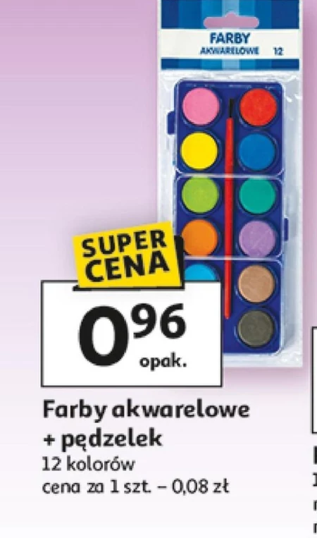 Farby akwarelowe