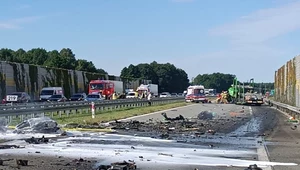 Wypadek na trasie S8