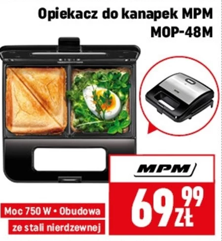 Opiekacz do kanapek MPM