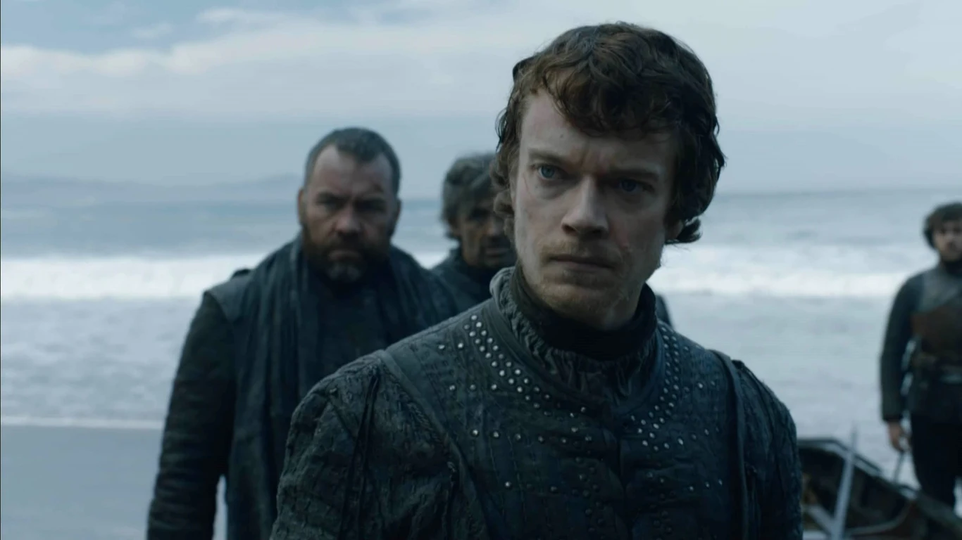 Alfie Allen w "Grze o tron'