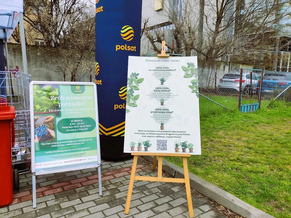 Wiosenna zbiórka elektrośmieci - Fot. Karolina Pawłowska