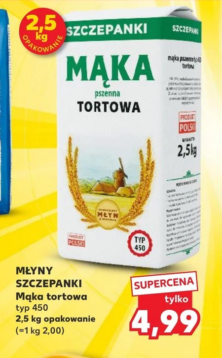 Mąka tortowa Młyny Szczepanki