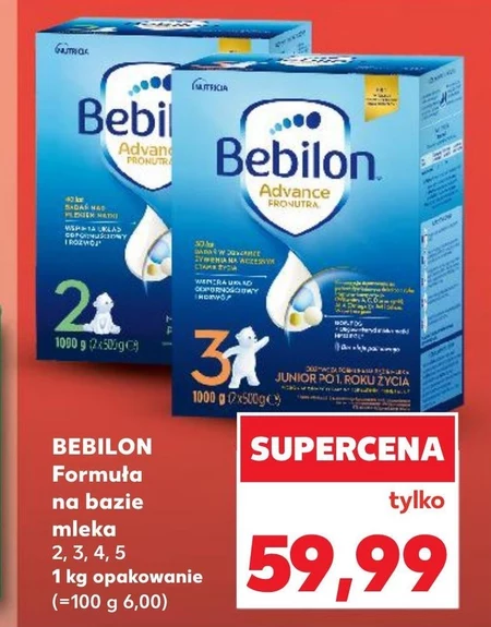 Mleko modyfikowane Bebilon