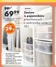 Zestaw pojemników Rotho