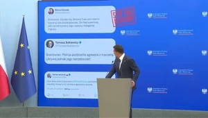 "Kolejne przykłady klasycznej dezinformacji". Rzecznik rządu pokazał wpisy