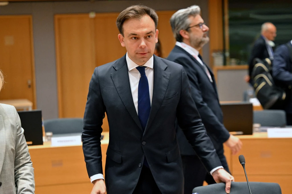 Minister finansów i gospodarki Andrzej Domański.