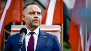 Tak Nawrocki kibicował Lechii, wszystko uchwyciły kamery. Co za widok