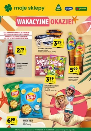 Gazetka promocyjna moje sklepy, ważna od 07.08.2025 do 19.08.2025.