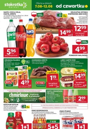 Gazetka promocyjna Stokrotka Market, ważna od 07.08.2025 do 12.08.2025.