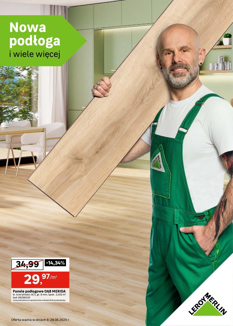 Gazetka promocyjna Leroy Merlin - ważna od 06. 08. 2025 do 28. 08. 2025