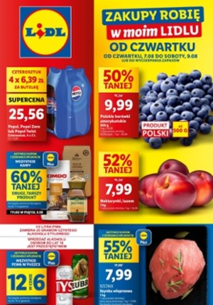 Gazetka promocyjna Lidl, ważna od 07.08.2025 do 09.08.2025.