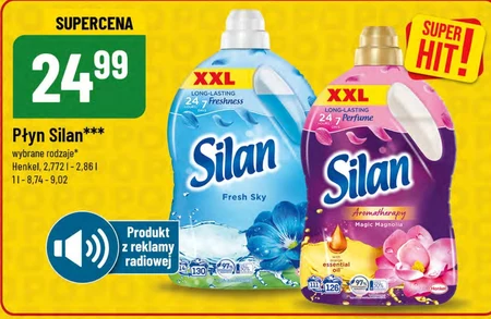 Płyn do płukania tkanin Silan