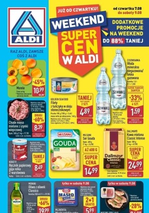Gazetka promocyjna Aldi, ważna od 07.08.2025 do 09.08.2025.