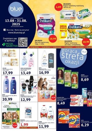 Gazetka promocyjna Blue Stop, ważna od 13.08.2025 do 31.08.2025.