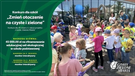 Konkurs "Zmień otoczenie na czyste i zielone"