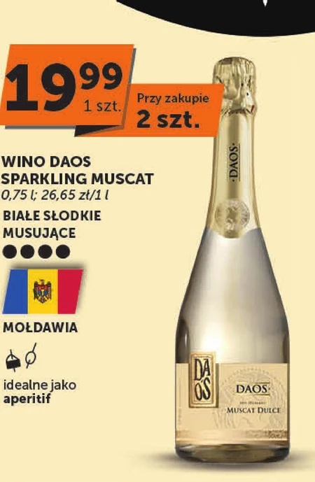 Wino białe Daos