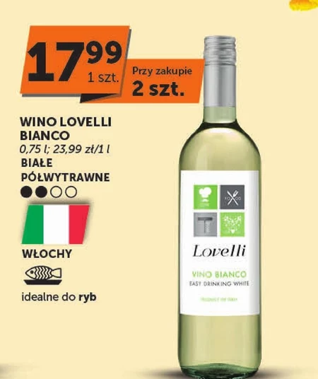 Wino półwytrawne Lovelli