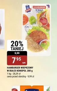 Hamburger wieprzowy Konspol