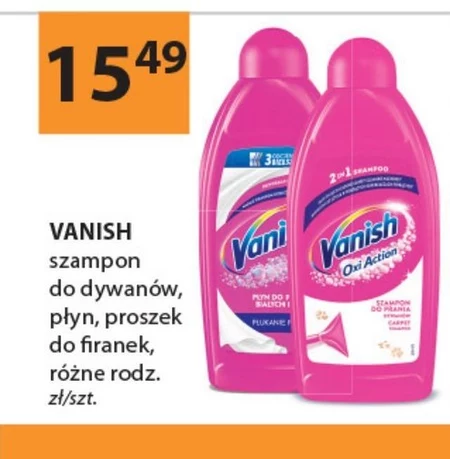 Szampon do dywanów Vanish