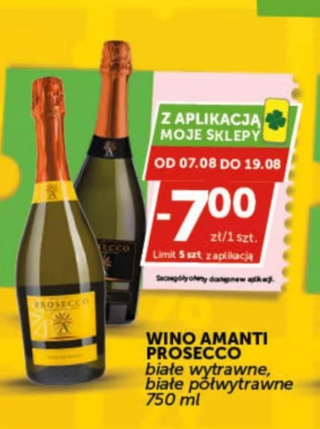 Wino białe Prosecco